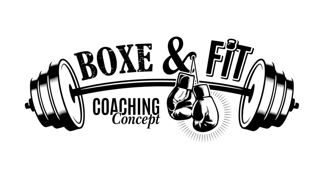 boxe and fit logo noir fond blanc 2